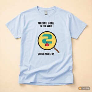 Python Debugger / Developer T-Shirt / Programmer Humor / Coder Gift Bild 9