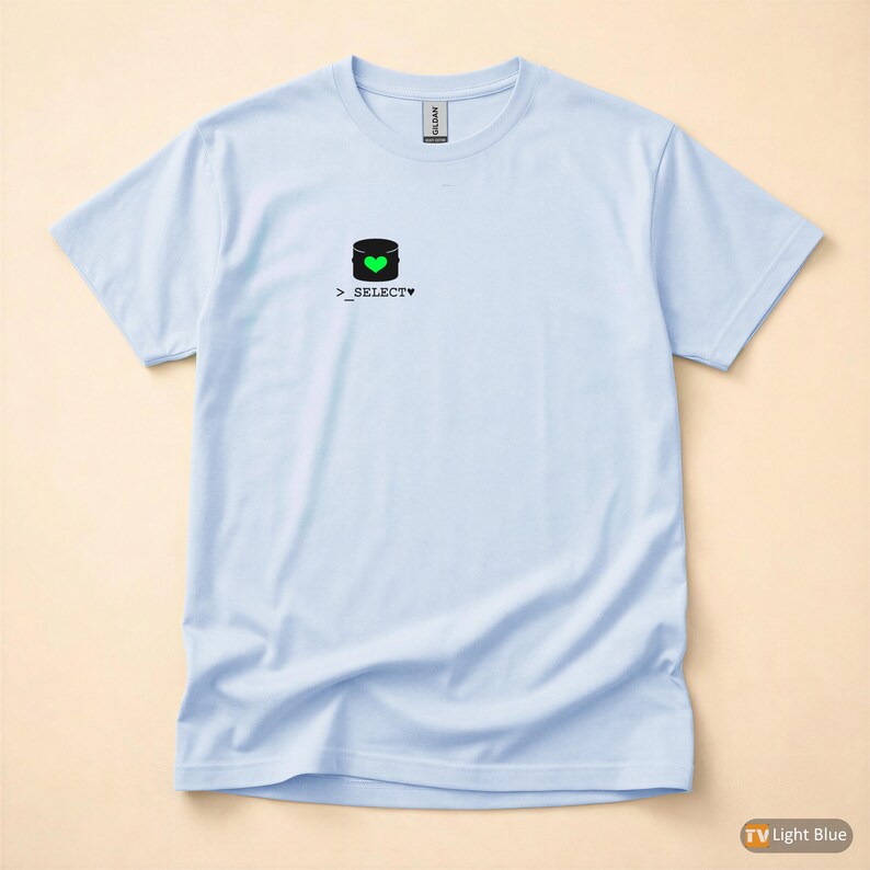 Query Me Softly / SQL Developer / Hacker Minimal Logo / Database Coder Tee image 9