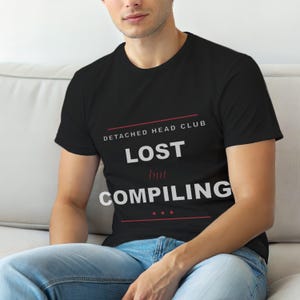 Detached Head Club / Git Developer / Programmer Humor / Coder T-Shirt