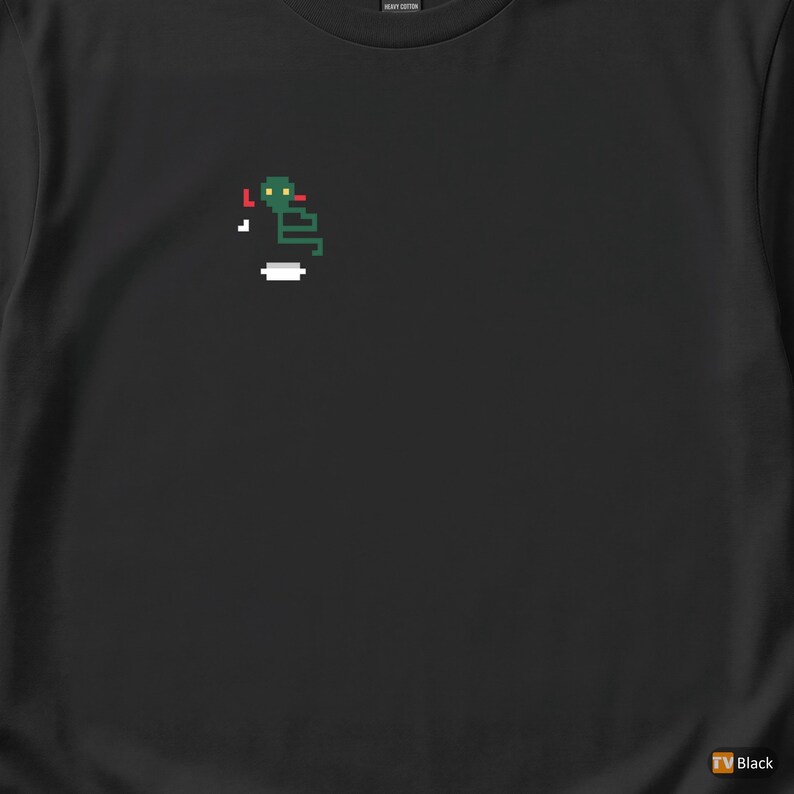Camiseta de desarrollador Python / encantador de serpientes / programador retro imagen 1