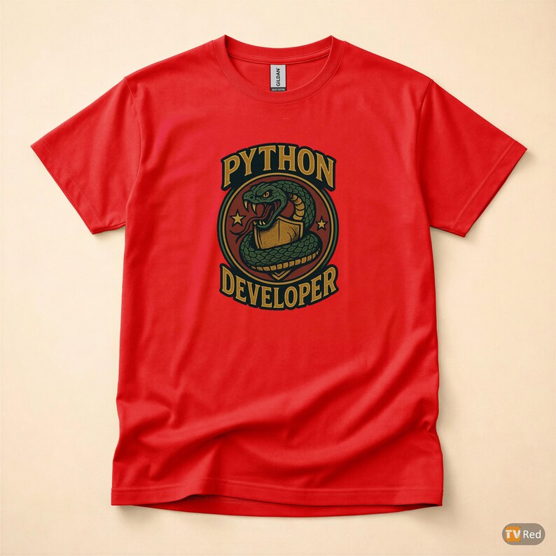 Camiseta para desarrolladores/programadores de Python / Regalo ideal para ingenieros de software imagen 5