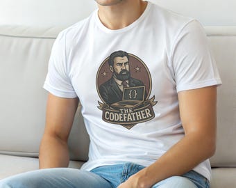Il Codefather / Maglietta da programmatore / Maglietta da sviluppatore / Regalo per ingegnere del software