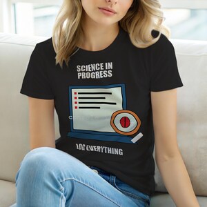 Console Log Everything / Web Developer / JavaScript Debugging / Programmer Humor Tee afbeelding 6