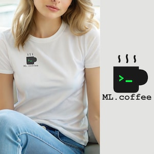 T-shirt « Machine Learning » / T-shirt pour programmeur / T-shirt « Hacker Coffee » / Cadeau pour développeur