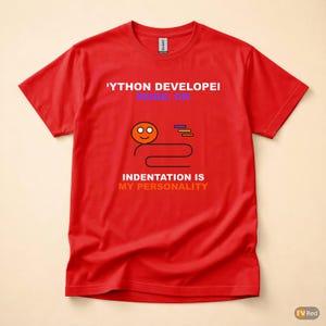 Python Developer Fashion / Funny Programmer T-Shirt / Coding Humor Tee image 5