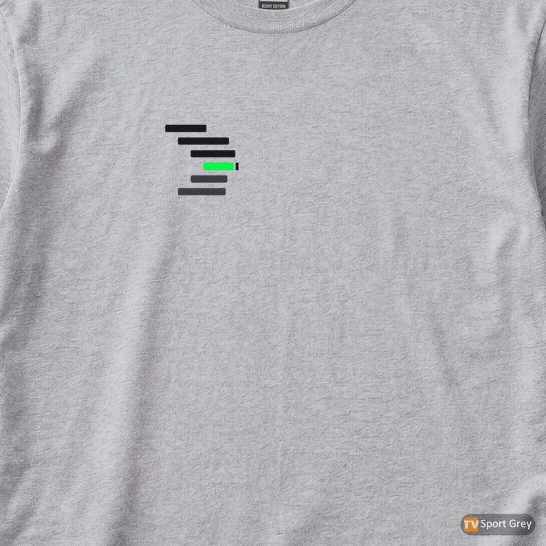 Camiseta de moda para desarrolladores de Python / Camiseta para programadores / Camiseta minimalista con logo para hackers imagen 1