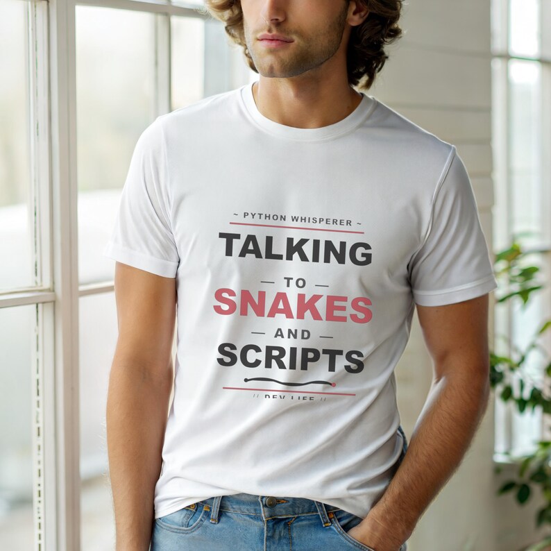 Camiseta de Python Whisperer / Ingeniero de Software / Programador / Desarrollador imagen 6