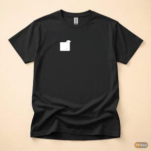 Virtual Env Survivor / Python Developer / Minimal Hacker Logo Tee afbeelding 3
