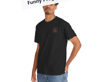 Funny Programmer Shirt / TV 404 Minimalist Developer Tee / Coding Humor T-Shirt / Software Engineer Gift / Nerd Geek Tech Shirt