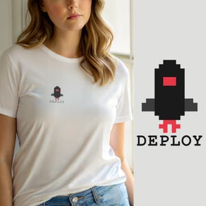 週末デプロイクラブ / DevOpsプログラマーTシャツ / レトロな開発者ユーモアTシャツ