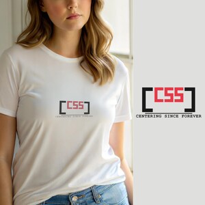 CSS Is Hard / Frontend Developer / Web Developer T-Shirt / Retro Icon Tee