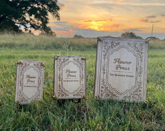 Wooden Flower Press Kit