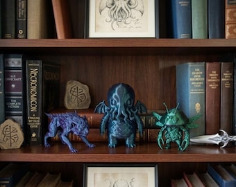 Lovecraft Chibi-figurer – 3D-utskrivet Summoning-paket, Mythos-kollektionen