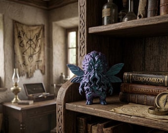 Shoggoth Chibi-figur – Kosmisk skräckvarelse samlarobjekt – 3D-utskriven Mythos Horror