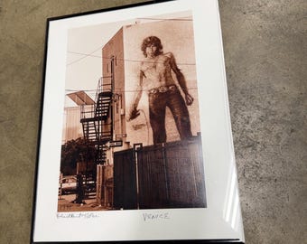 Firmado Robert Kent Tusler "VENICE" Jim Morrison