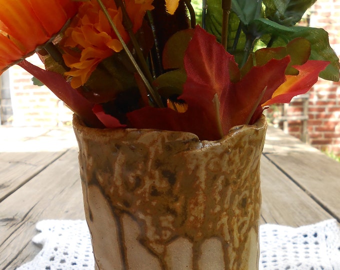 Sand Dune Clay Flower Vase