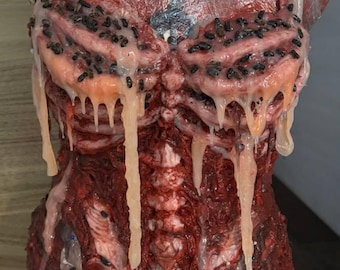 Macacão de esqueleto de silicone personalizado, fantasia artesanal com caixa torácica e coluna vertebral, cosplay de terror, fantasia de Halloween, cores personalizadas.