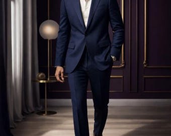 Imperial Classic Slim Fit Suit for Men