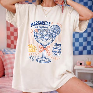 Pacchetto PNG estivo "Atmosfera Costiera" / Disegni per sublimazione da spiaggia grintosi / Cocktail, aragoste, citazioni costiere / Clipart estive retrò da scaricare immagine 5