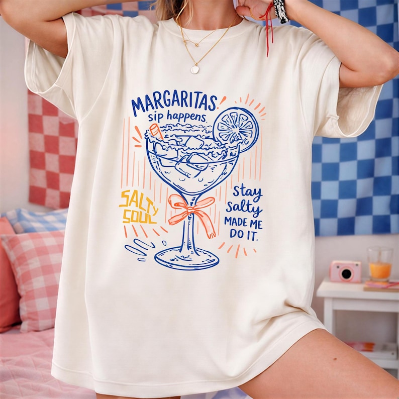 Pacchetto PNG estivo "Atmosfera Costiera" / Disegni per sublimazione da spiaggia grintosi / Cocktail, aragoste, citazioni costiere / Clipart estive retrò da scaricare immagine 5