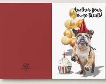 Funny Dog Birthday Card Printable – ‘I Heard Cake' - Etsy