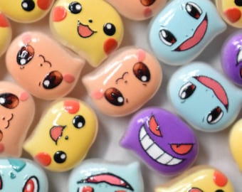 Perles à bulles de dialogue Kawaii Pocket Monster