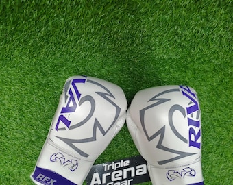 Guantes de boxeo estilo Rival / Guantes de entrenamiento de cuero premium / Guantes profesionales para sparring y trabajo con saco / Equipamiento de combate hecho a mano / Colores personalizados disponibles