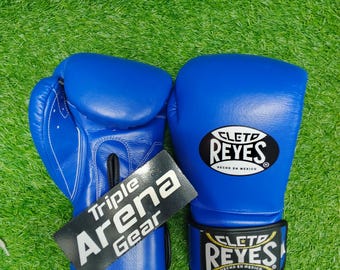 Mexican Style Leather Boxing Gloves | Pro Training Sparring Lace-Up or Velcro Closure