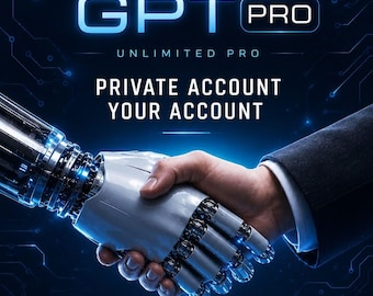 ChatGPT Plus or Pro - GPT-5.5 - 12 Month Account - 100% Private | Full Access & Support