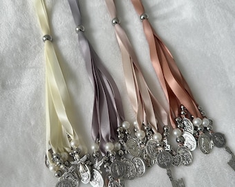 Large Catholic door Blessing with Saint Benedict Medal. Handmade Spiritual Home Decor, Baptism, communion, religious gift