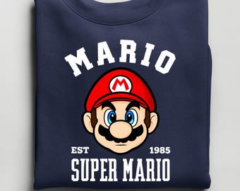 Sudadera de Super Mario, Sudadera con capucha de Mario Party, Sudadera de Mario Bros