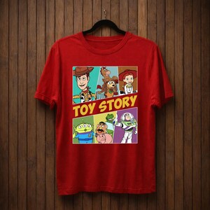Toy Story Friends Shirt, Disney Toy Story Tee Bild 1