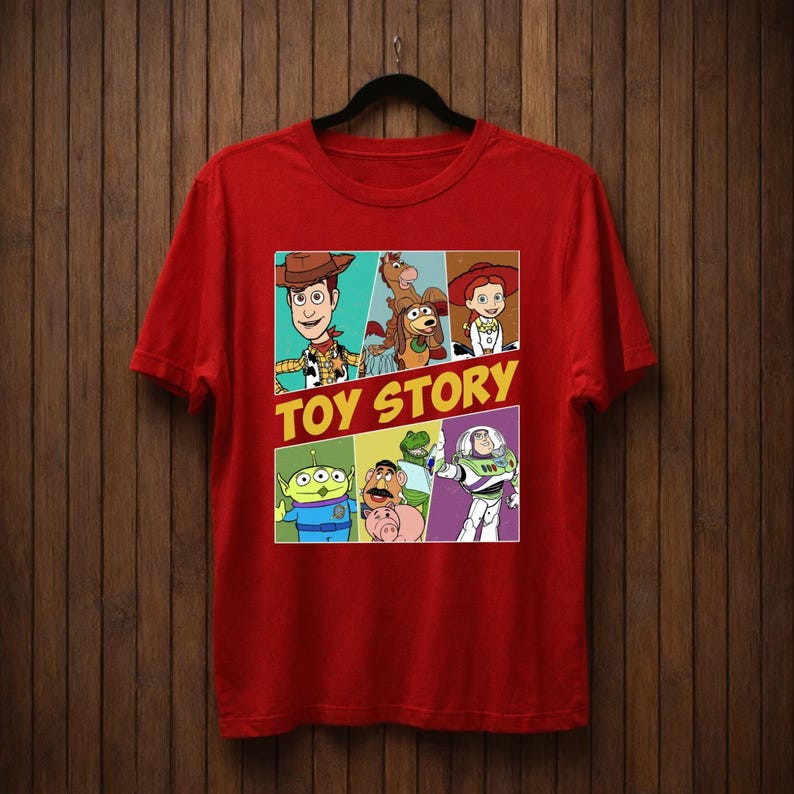 Toy Story Friends Shirt, Disney Toy Story Tee Bild 1