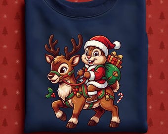 Dale Christmas Sweatshirt, Santa Dale Reindeer Crewneck, Cute Disney Holiday Sweater