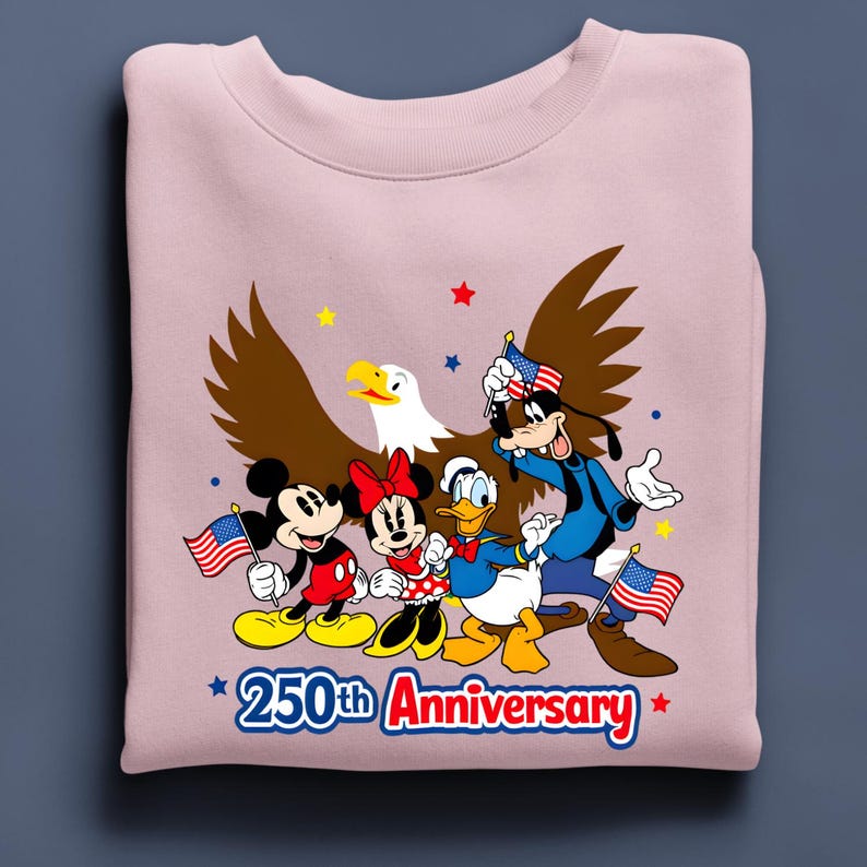 Sudadera de Mickey Mouse, Sudadera con capucha del 250 aniversario de Disney en EE. UU. imagen 5