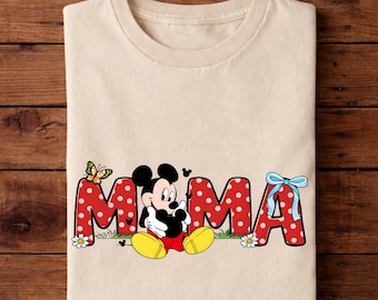 Mickey Mouse T-Shirt, Mickey Mothers Day Shirt, Disney Mothers Day Tee