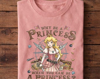 Camiseta de la Princesa Peach, Regalo de la Princesa Peach, Camiseta Feeling Peachy