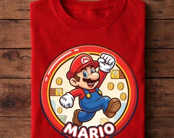Camiseta de Super Mario, Camiseta de Mario Party, Camiseta de Mario Bros