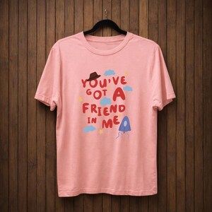 Toy Story Friends Shirt, Disney Toy Story Tee afbeelding 5