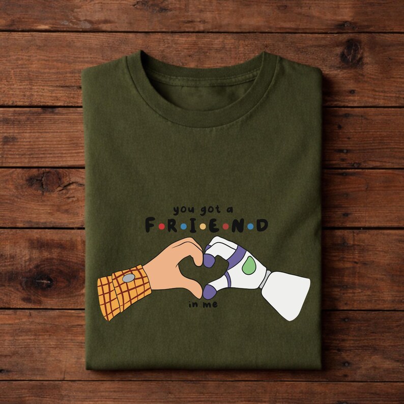 Toy Story Friends Shirt, Disney Toy Story Tee image 4