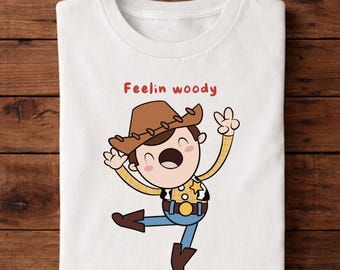 Woody T-Shirt, Toy Story Friends Shirt, Disney Toy Story Tee