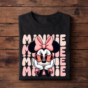 Minnie Mouse T-Shirt, Mickey & Friends Shirt, Magical Vacation Tee Bild 1