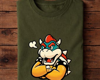 Dry Bowser T-Shirt, Mario Party Shirt, Mario Bros Tee
