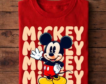 Mickey Mouse T-Shirt, Mickey & Friends Shirt, Magical Vacation Tee
