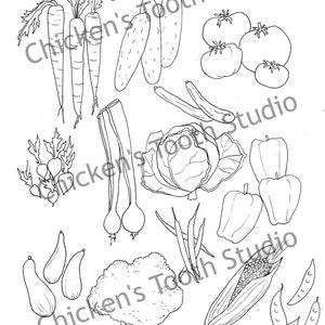 Printable Coloring Book, Down On the Farm image 2