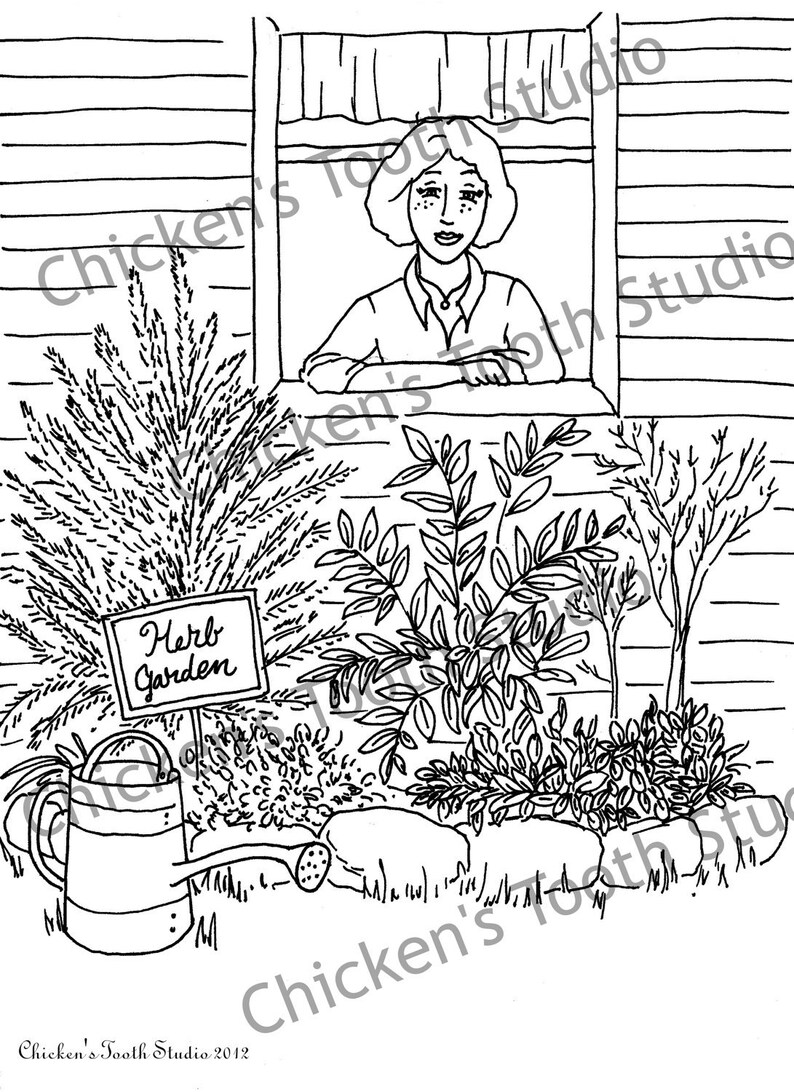 Printable Coloring Book, Down On the Farm image 3