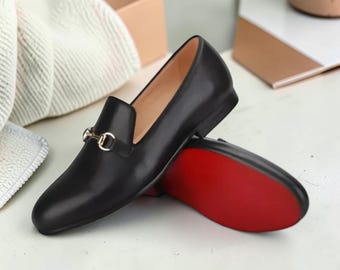 Christian Louboutin Bianca 140 Heels: Black Patent Leather, Size