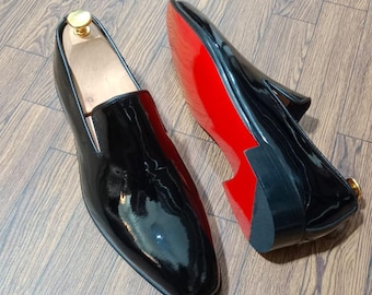 Dames Christian Louboutin Dandelion Tassel - Loafers - Lakleer, op maat gemaakt