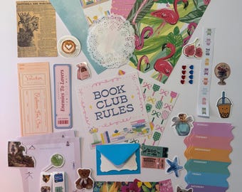 Junk Journal Mystery Pack 50+ pcs