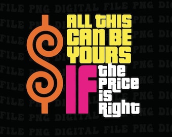 The Price Is Right TV Show Png, All This Can Be Yours Graphic  Png